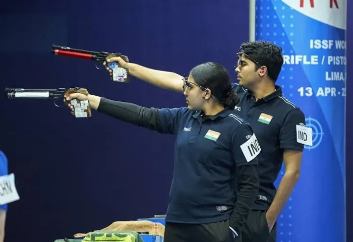Asian Shooting Championship: Indian duo of Saurabh & Suruchi bag Bronze in 10m Air Pistol