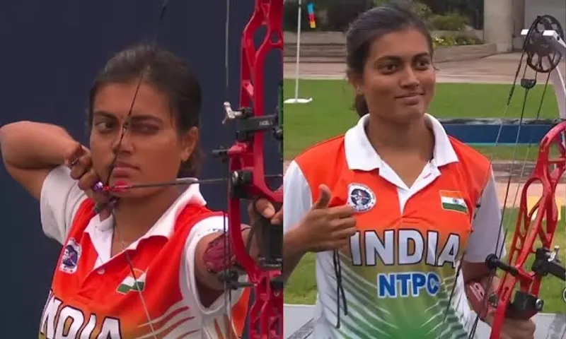 India’s Chikitha Taniparthi becomes first female compound archer to secure Individual Junior World Title