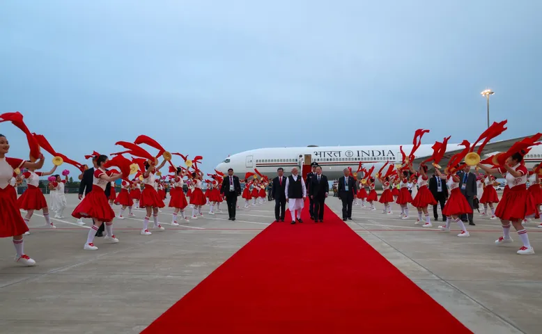 modi in china