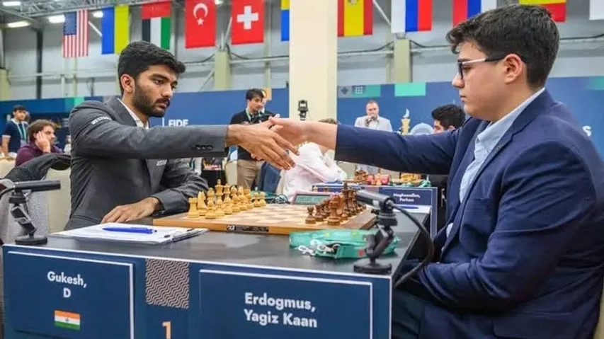 FIDE Grand Swiss: World Chess Champion D Gukesh held to draw by 14-year-old Turkish Prodigy