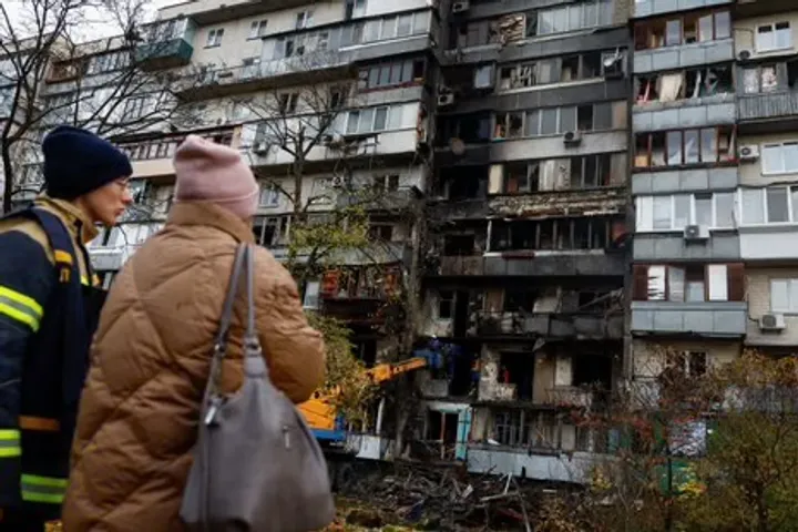 Russian drone attack kills 3 in Ukraine capital: Mayor