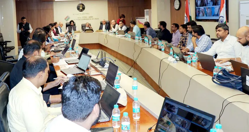 Polling progresses smoothly in first phase of Bihar Assembly Elections; 42% turnout till 1 PM