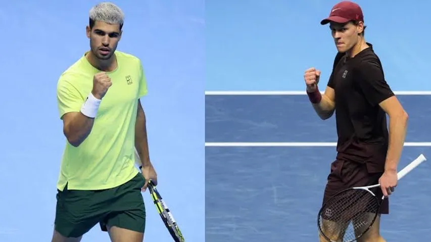 Carlos Alcaraz to face Jannik Sinner in ATP Finals Championship Clash in Turin Tonight