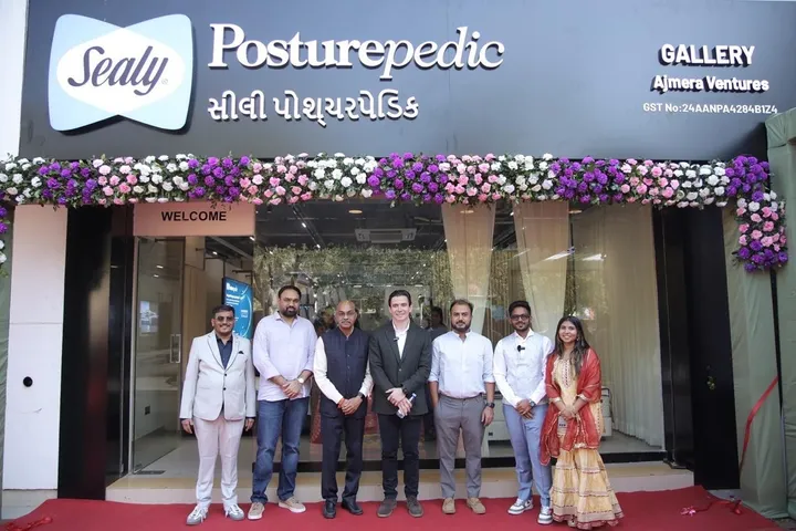 Sealy India opens new store in Ahmedabad, bringing world-class sleep technology closer to you