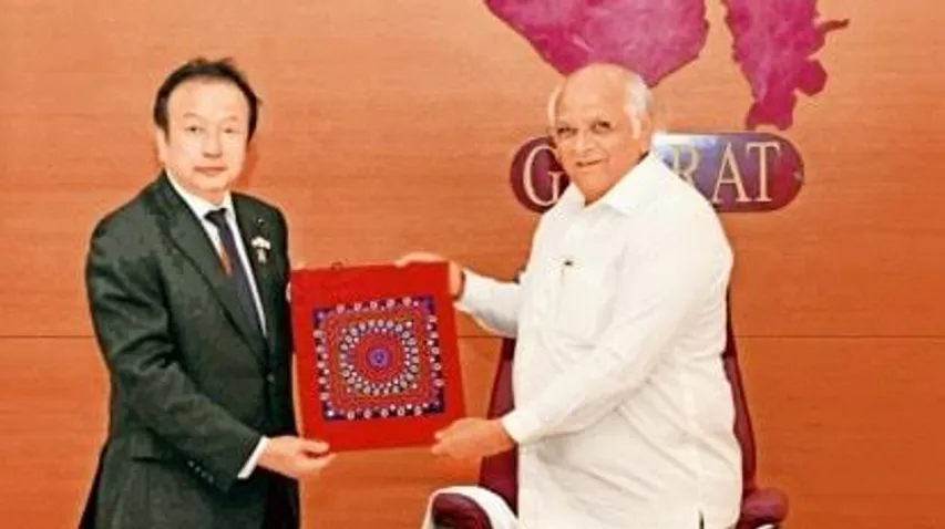 Japanese delegation meets Gujarat CM Bhupendra Patel