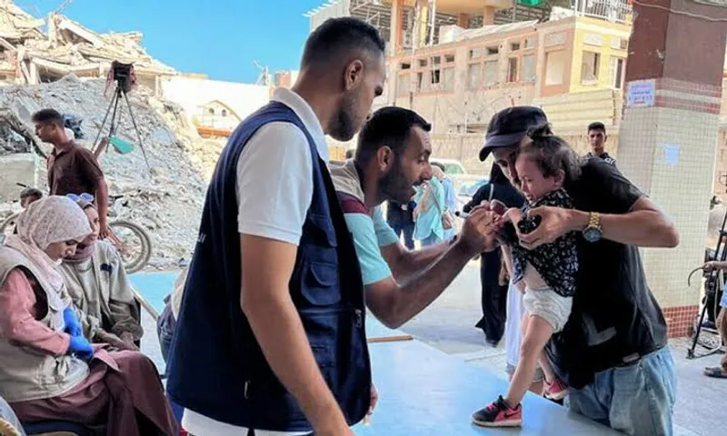 UNRWA chief: Gaza polio vaccination coverage has reached 90%
