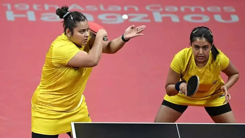 Asian Table Tennis Championship:  Ayhika Mukherjee and Sutirtha Mukherjee storms into Semi- Finals