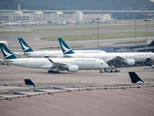 Cathay Pacific cancels dozens of airbus A350 flights amid engine issues