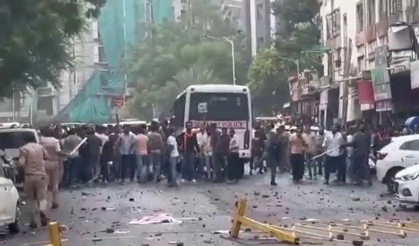 Ahmd court refuses bail to 5 congress workers accused of stone pelting