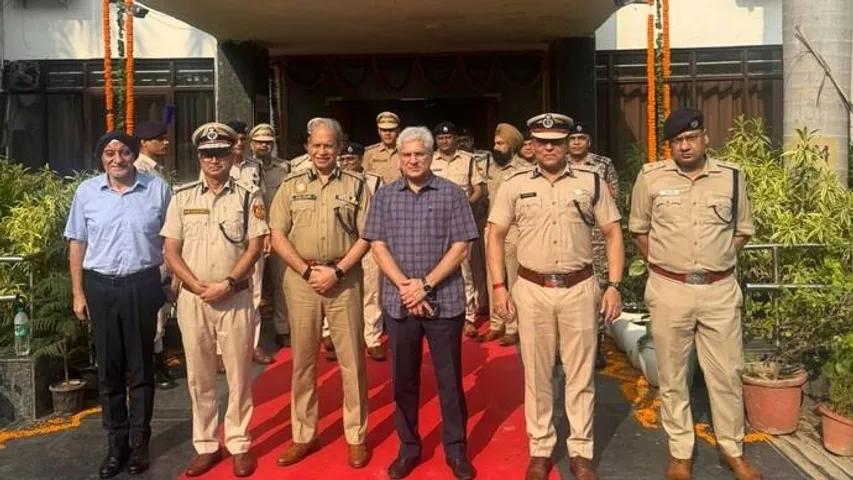 Delhi Home Minister Kailash Gahlot inspects Tihar