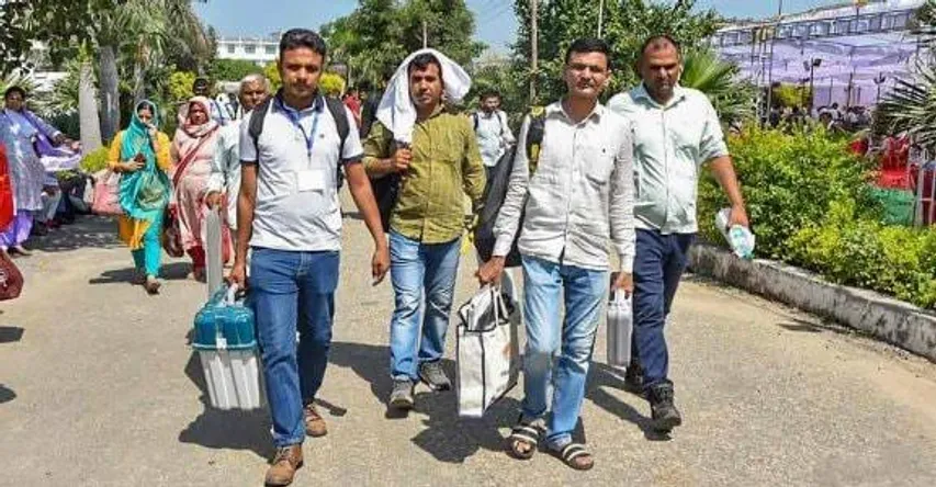 Polling underway for Assembly Elections in Haryana