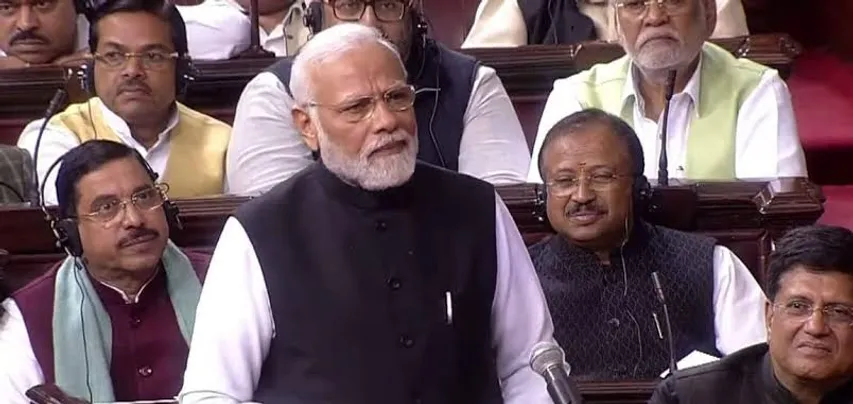 PM Modi reply to the motion of Thanks on the President’s address in Rajya Sabha