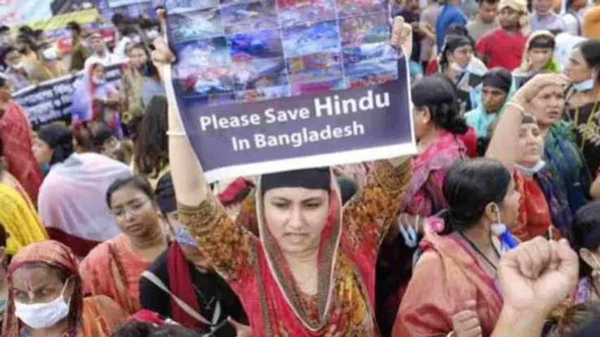 Protesters in Canada demand protection for minorities in Bangladesh