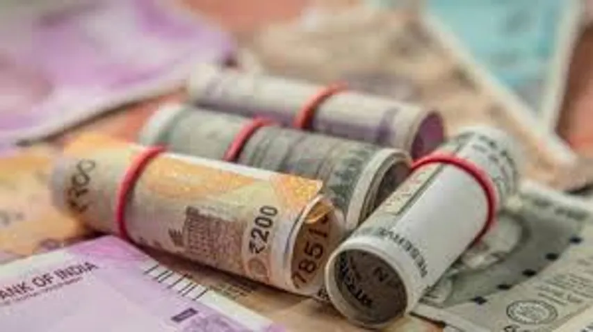 Indian rupee hits record low The Indian rupee hits a record low against UAE dollar 