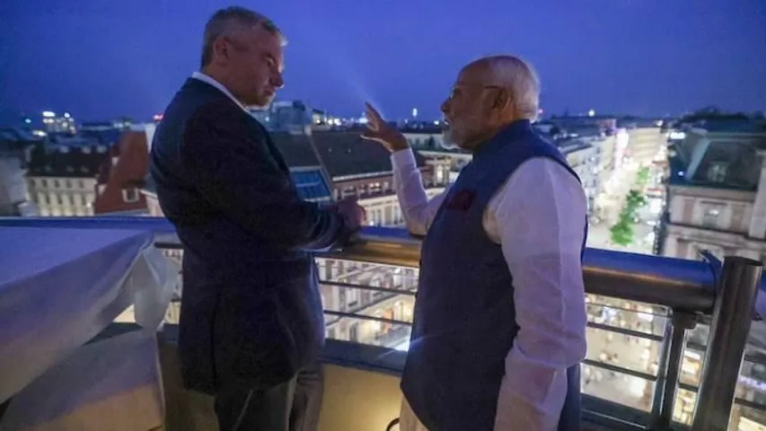 PM Narendra Modi meets Austrian Chancellor Karl Nehammer