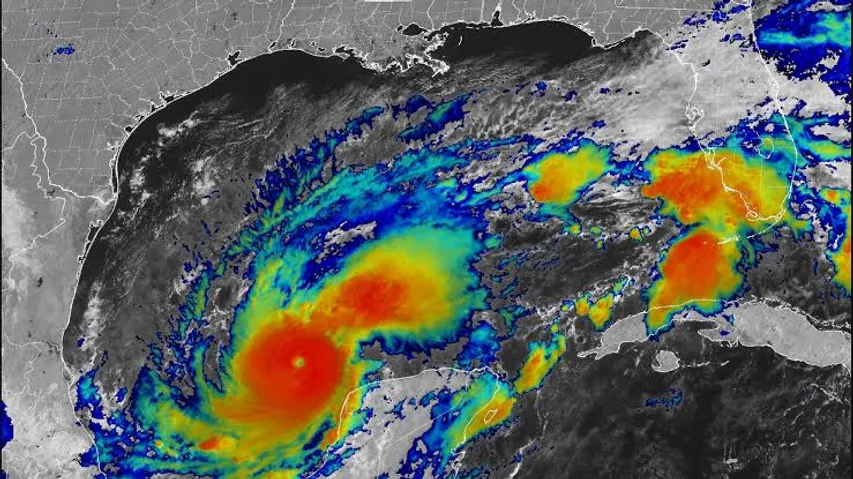 Category 5 Hurricane Milton landfall in Tampa