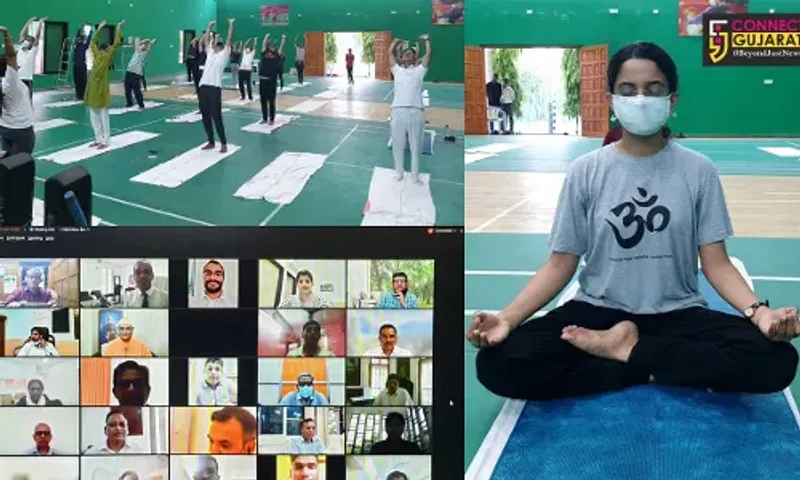 Yoga workshop and lecture on "Peace And Harmony Thorough Yoga" organized in NAIR on 7th International Yoga Day