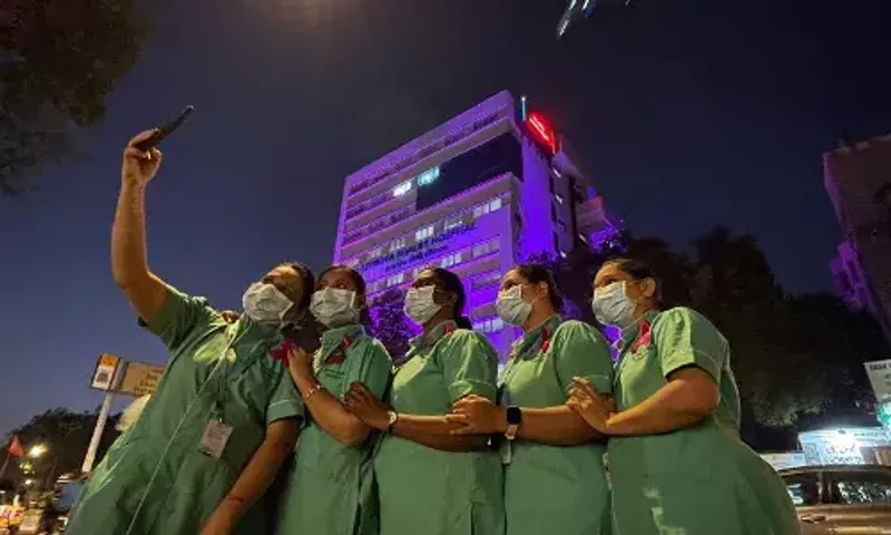 Zynova Shalby Hospital turns PURPLE to create cancer awareness on the occasion of World Cancer Day