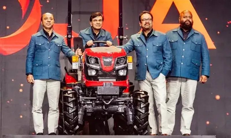 On Independence Day, Mahindra unveils OJA technology for lightweight tractors