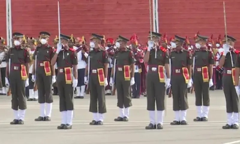 IMA conducts passing out parade for cadets in Dehradun