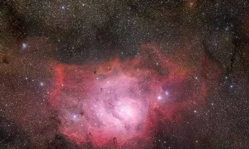 Hubble captures 'cosmic smokescreen' of Lagoon Nebula