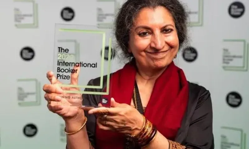 Geetanjali Shree becomes first Indian to win International Booker Prize