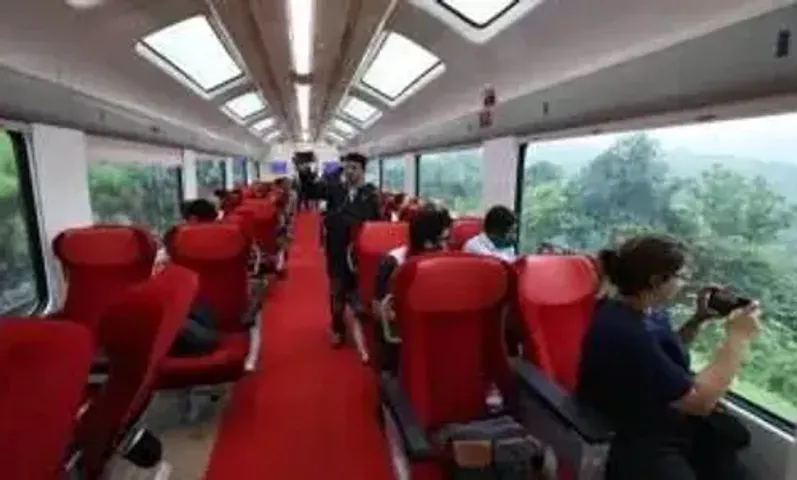 Jharkhand, first Vistadome Coach equipped Intercity Express on Tuesday