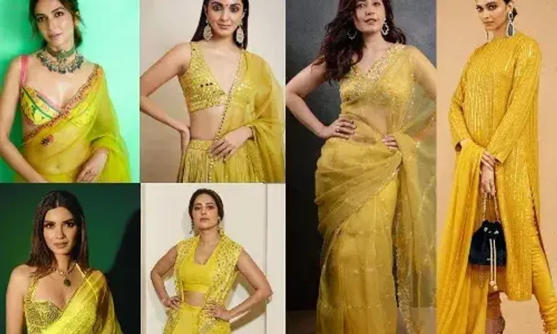 Celebrating Basant Panchami with vibrant yellow: Bollywood Actresses setting fashion trends
