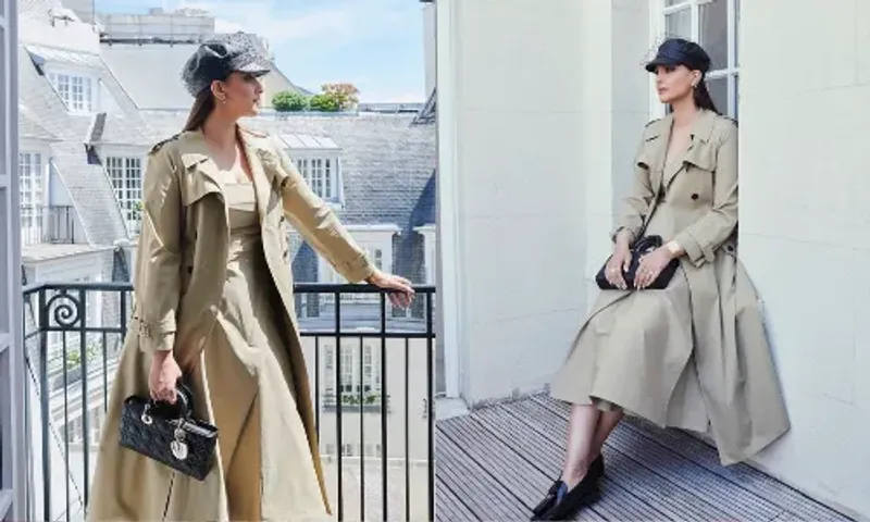 Sonam Kapoor makes a stylish statement at Paris Fashion Week in an all Dior ensemble