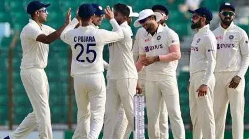 India defeat Bangladesh by 188 runs in the first Test at Chattogram