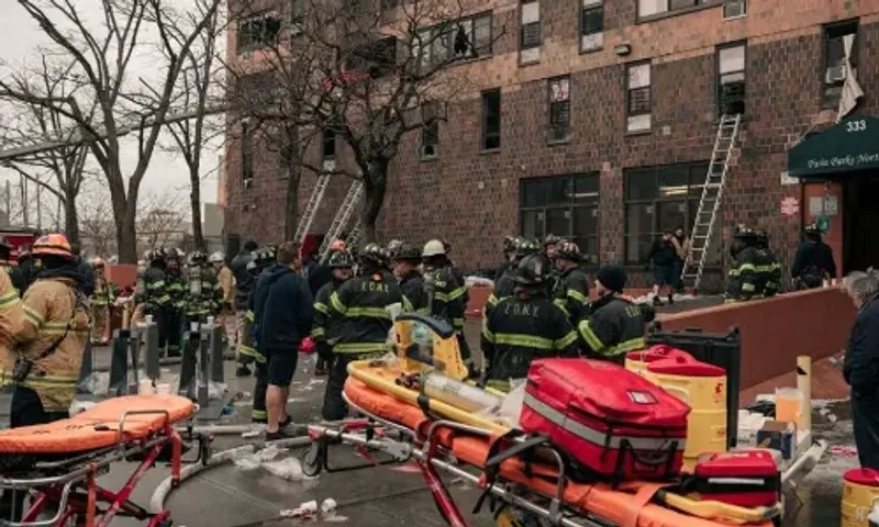 New York: Massive fire in building leaves 19 people dead, including nine children
