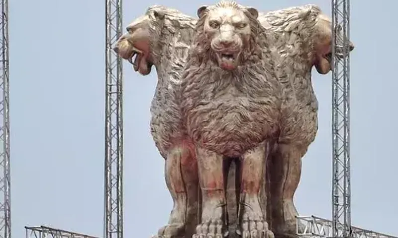 SC dismisses plea against lion sculpture atop Parliament building in Central Vista