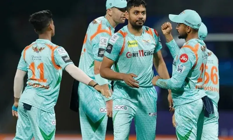 IPL 2022: Lucknow Super Giants beat Sunrisers Hyderabad by 12 runs at DY Patil Stadium in Mumbai
