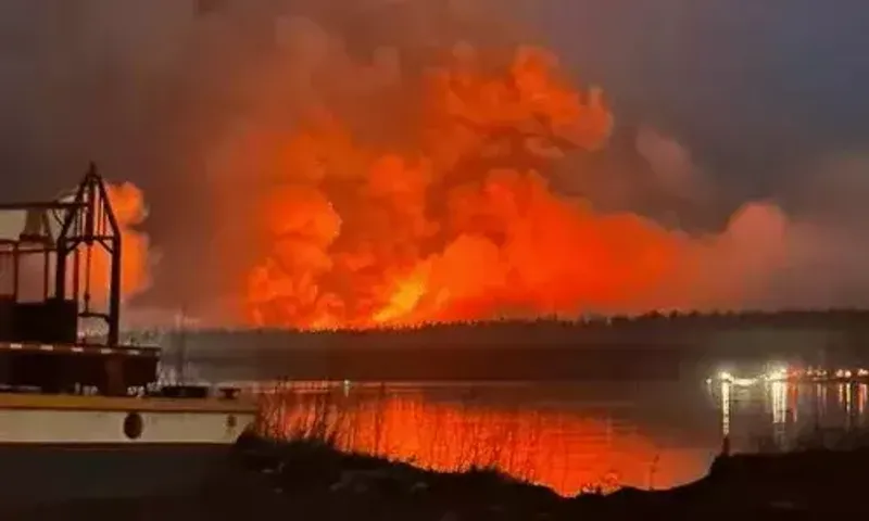 Wildfires spread across western Canada, forces thousands to evacuate