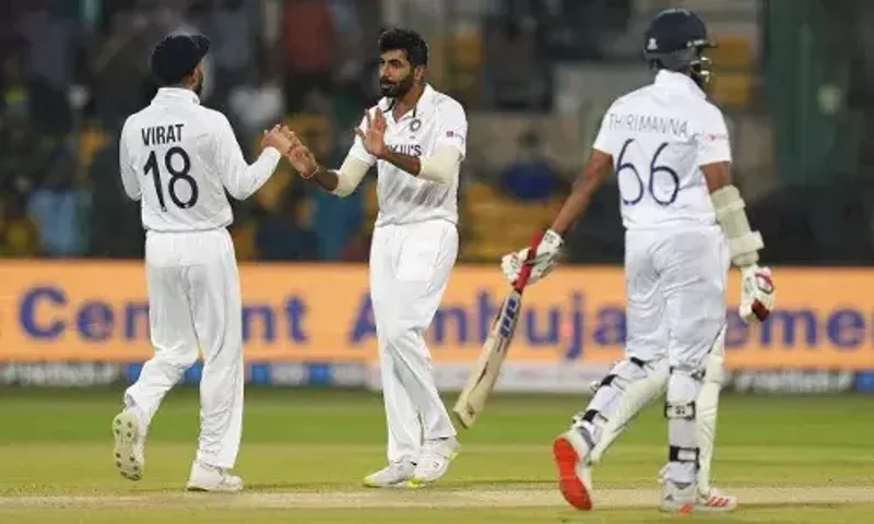 India in dominating position in Bengaluru test against Sri Lanka with 419 run lead in second innings