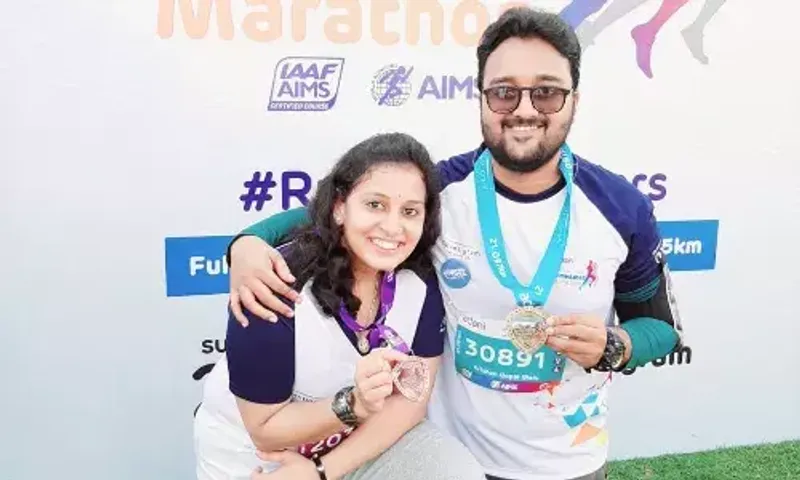 Consistent Running Couple of Vadodara reached another milestone