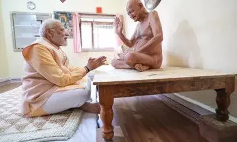 PM Modi expresses grief over demise of Jain Acharya Vidhyasagar Ji Maharaj