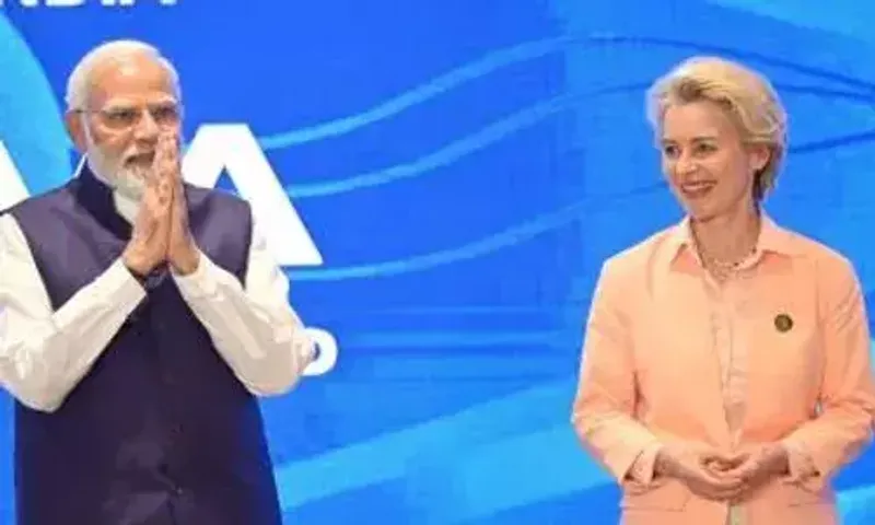 Raisina Dialogue: PM Modi holds talks with European Commission President