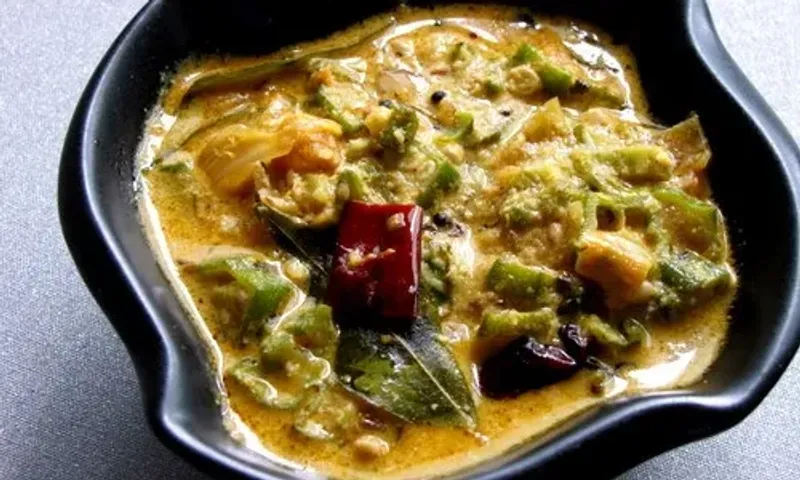 Hyderabadi special: curd and bhindi masala curry