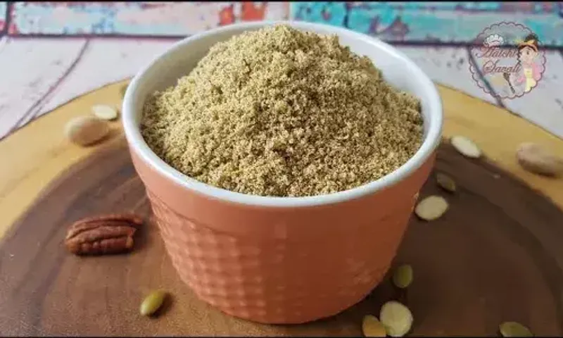 Homemade Protein Powder Recipe: A simple yet delicious desi style protein powder made at the comfort of home