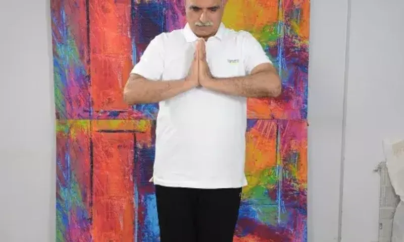 IAS officer has become a yoga practitioner after retirement