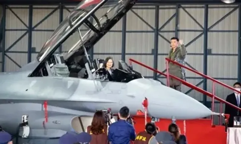 Taiwan's first advanced F-16V fighter squadron has been deployed