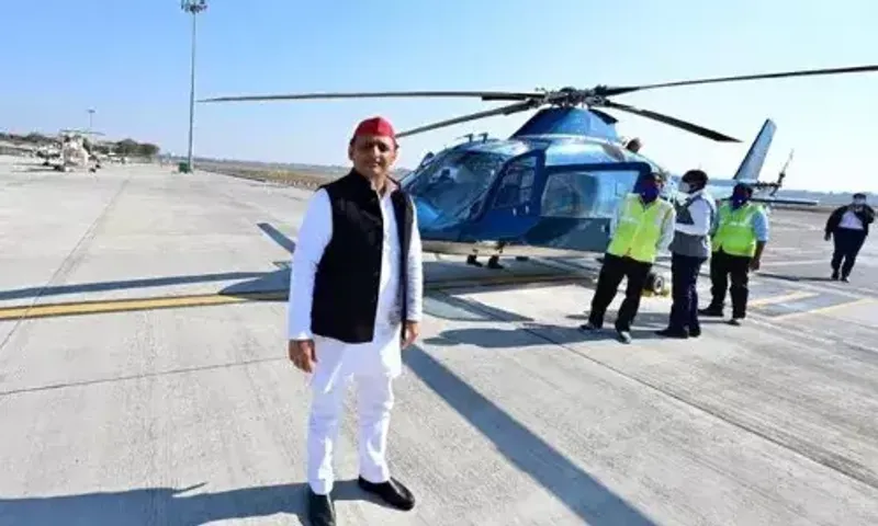 Akhilesh Yadav says chopper delay from Delhi to UP was "Conspiracy"