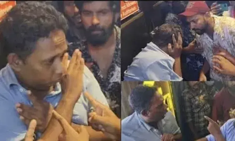 Social media star Santhosh Varkey manhandled inside theatre premises