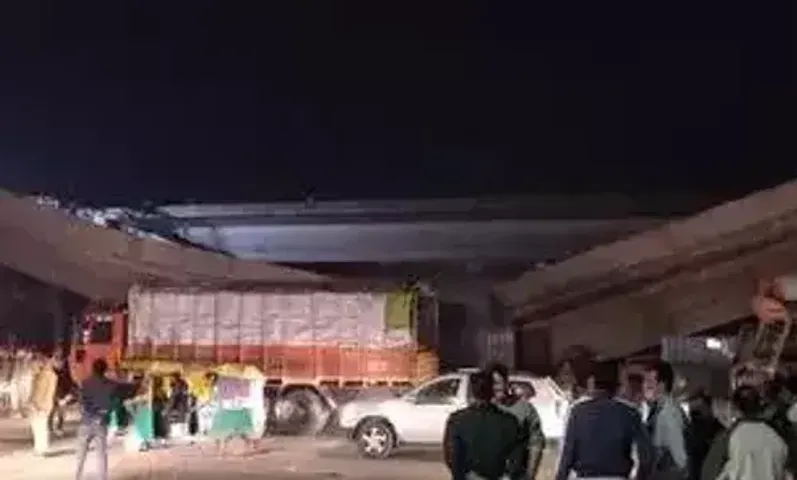 Ahmedabad: The deck of the Shantipura bridge collapsed