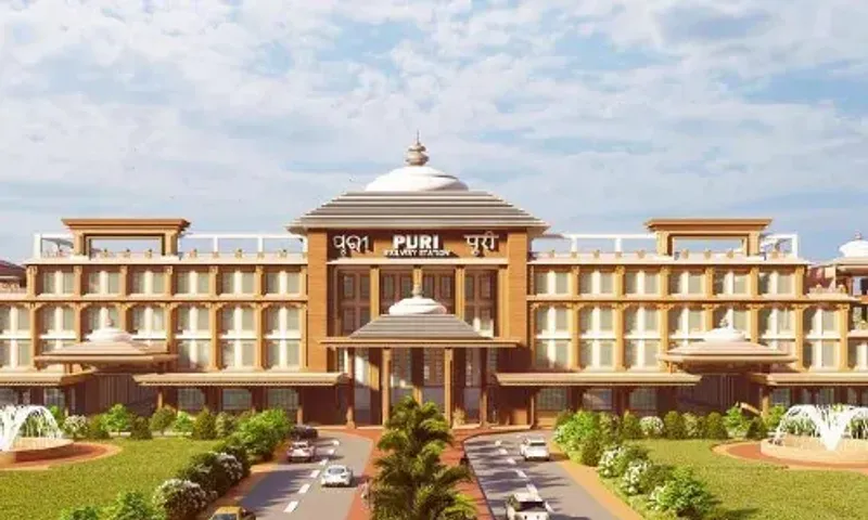 Puri Railway Station's makeover to finish by July 2025 with Jagannath Puri Temple-inspired design