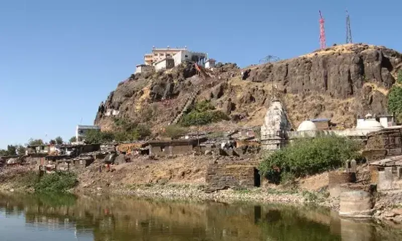 Renovated wall of Pavagadh temple collapsed
