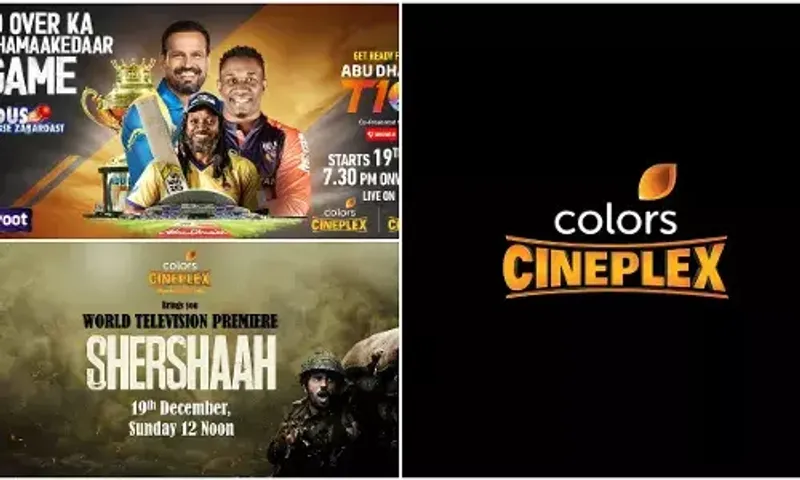 COLORS Cineplex announces a robust content line-up with World Television premiere of 'Shershaah', Abu Dhabi T10 League, Road Safety World Series Season-2 and more