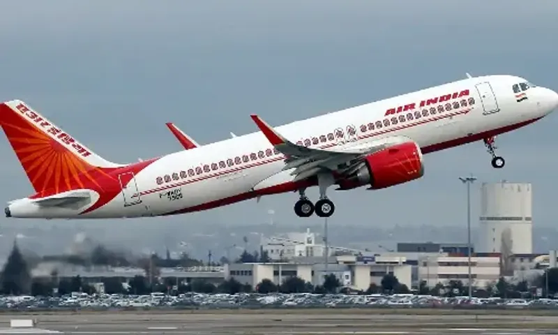 To save fuel and time, an Air India plane flies across the world's highest route in the Hindu Kush mountains