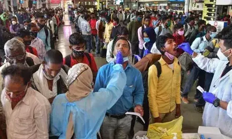 Covid-19 fourth wave threat: India sees massive spike in daily cases, reports 12,213 new infections